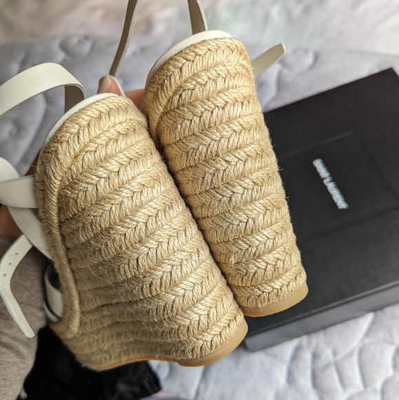 YSL White Espadrilles - Picture 10 of 15